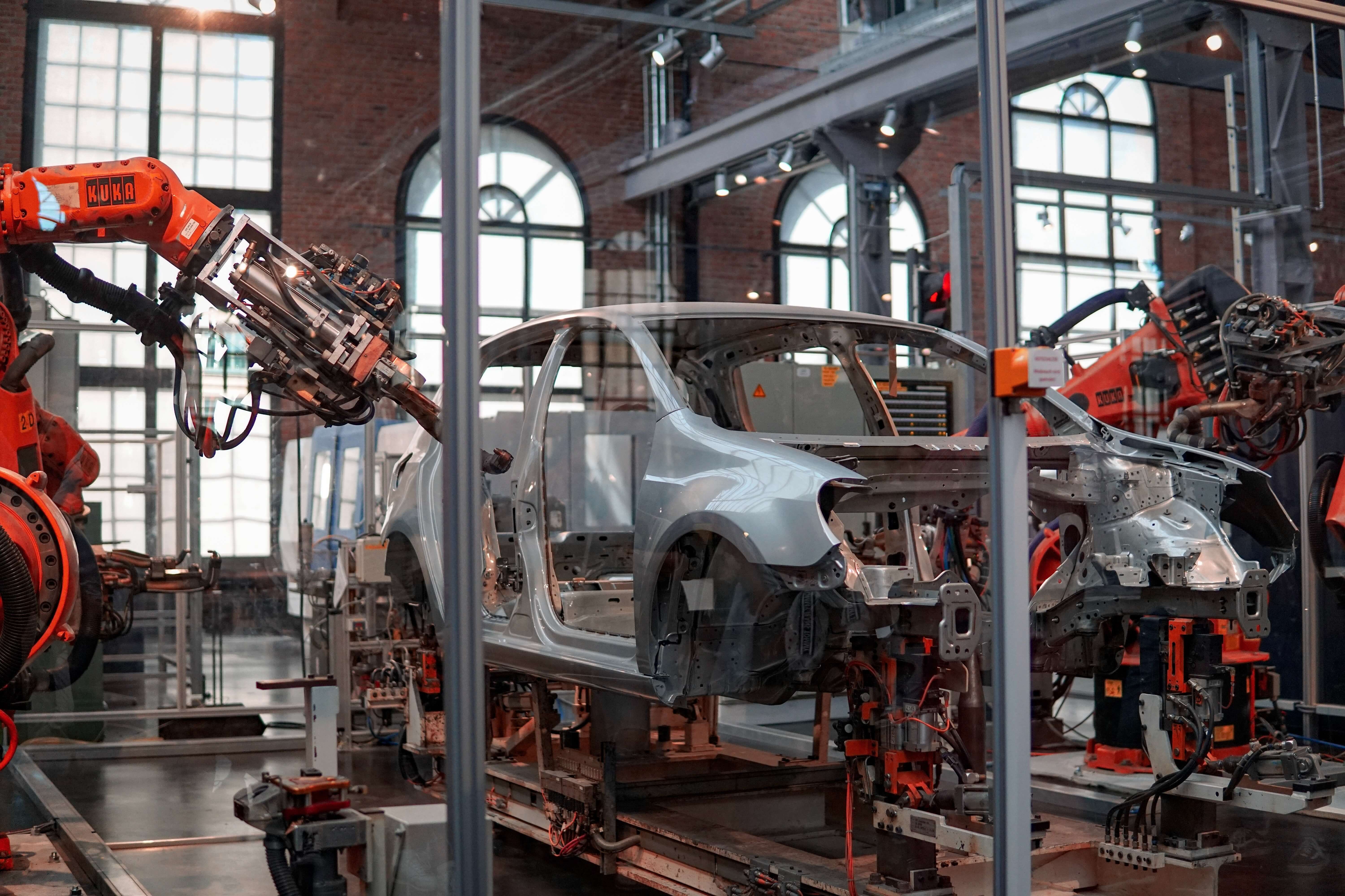 Test rig for automotive production